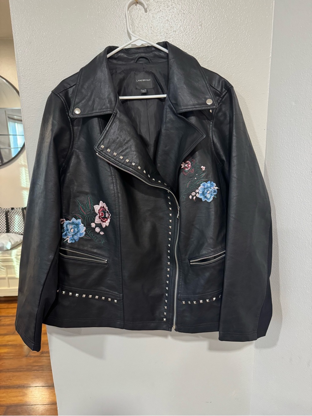 Lane Bryant Faux Leather Moto Jacket